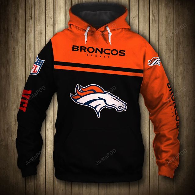 Official Nfl Denver Broncos Skull Men And Women 3d Hoodie Zip Hoodie Denver Broncos 3d Shirt Denver Broncos Nfl Football Team 3d Hoodie Shirt