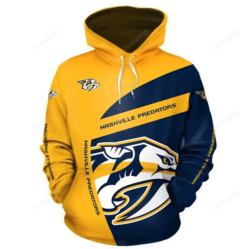 Official Nhl Nashville Predators Men And Women 3d Hoodie And Zip Hoodie Nashville Predators 3d Shirt For Fans Nashville Predators 3d Hoodie Shirt