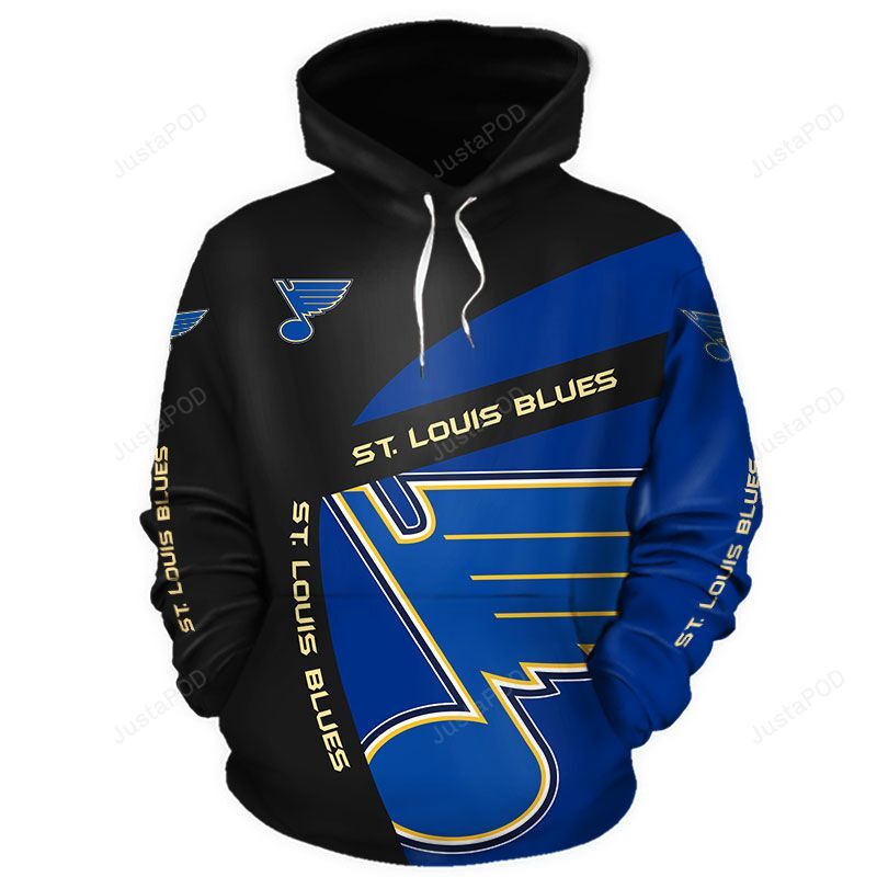 Official Nhl St Louis Blues Men And Women 3d Hoodie And Zip Hoodie St Louis Blues 3d Shirt For Fans St Louis Blues 3d Hoodie Shirt