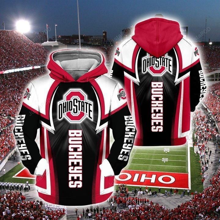 Ohio State Buckeyes Fan 3d Hoodie