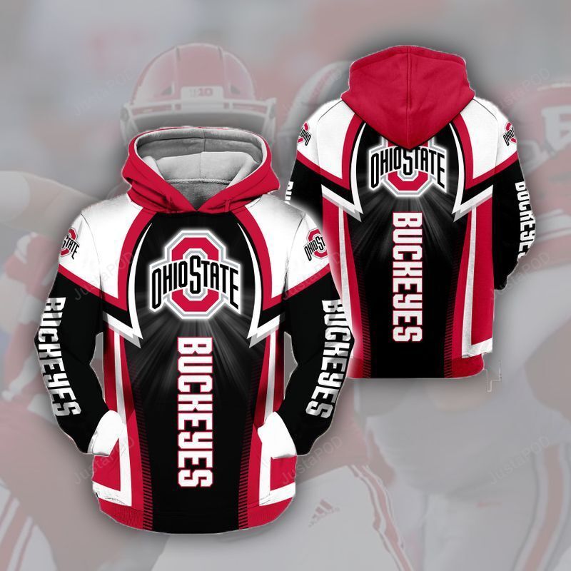 Ohio State Buckeyes Men And Women 3d Hoodie Ohio State Buckeye 3d Shirt