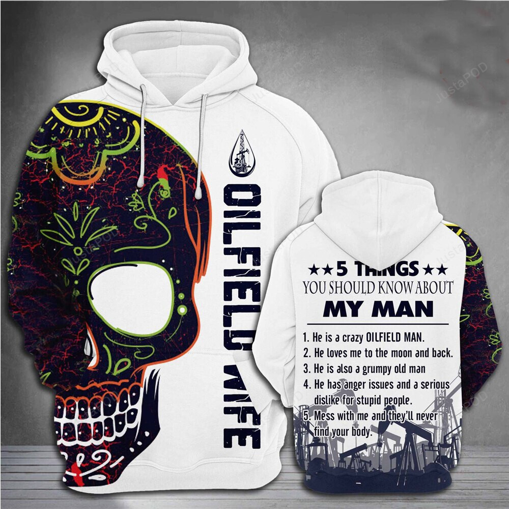 Oilfield Wife 3d All Print Hoodie Zip- Up Hoodie