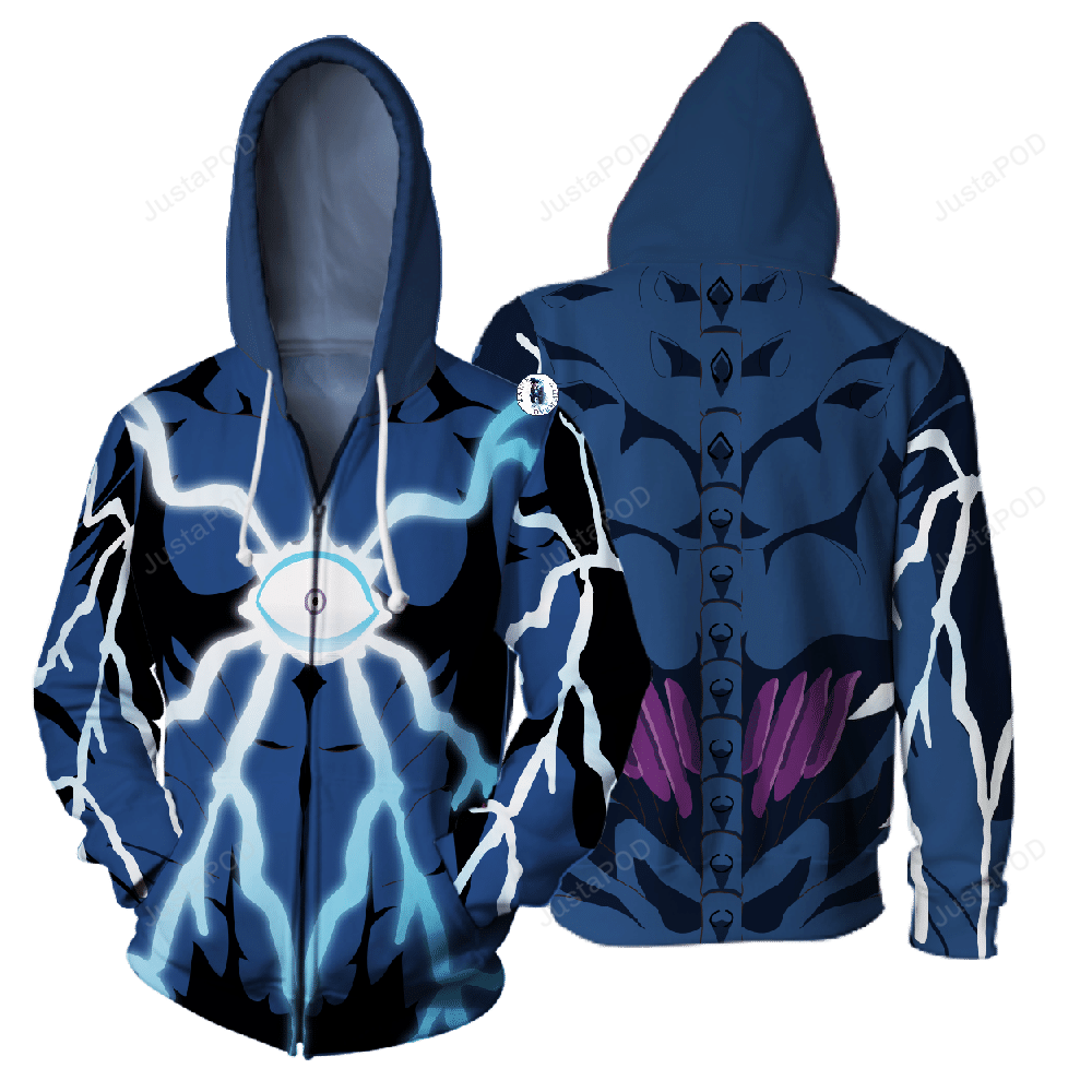 One-punch Man Boros Dark Matter Thieves Leader 3d All Over Print Hoodie Zip-up Hoodie