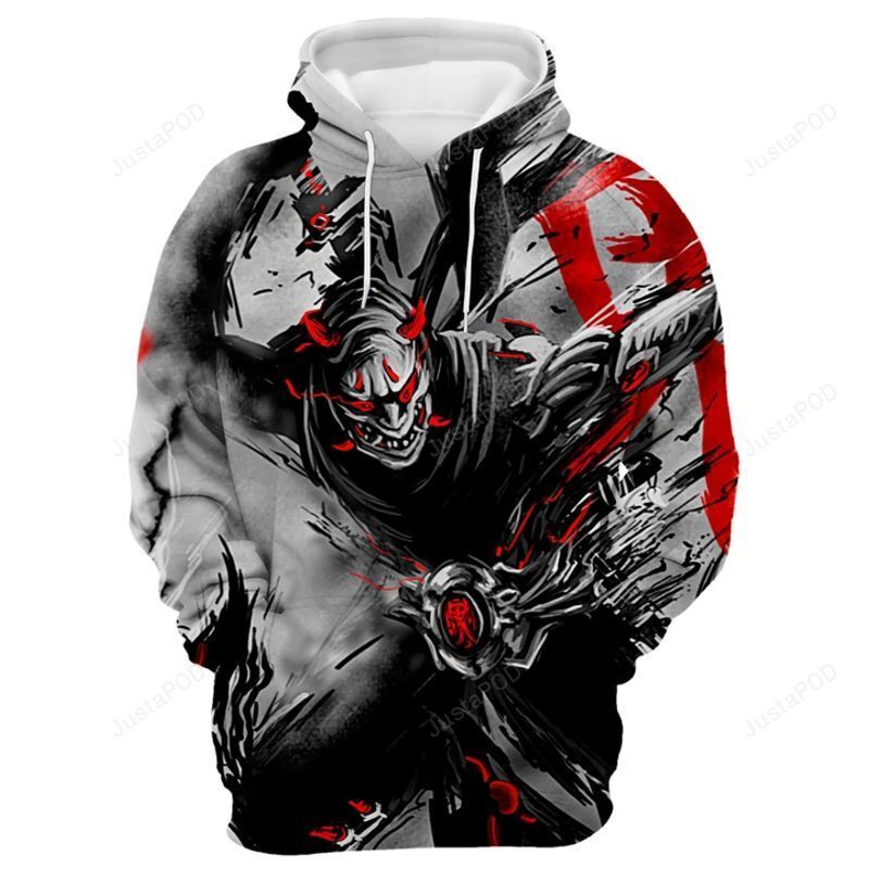 Oni Genji Overwatch 3d All Over Print Hoodie Zip-up Hoodie