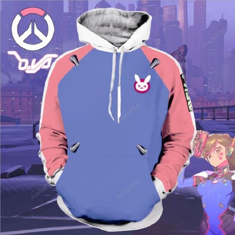 Overwatch 3d Hoodie For Men Women All Over 3d Printed Hoodie Dva Pullover 3d Hoodie For Men Women All Over 3d Printed Hoodie Mo580