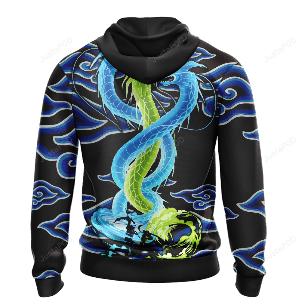 Overwatch Dragons 3d All Over Printed Hoodie Zip- Up Hoodie