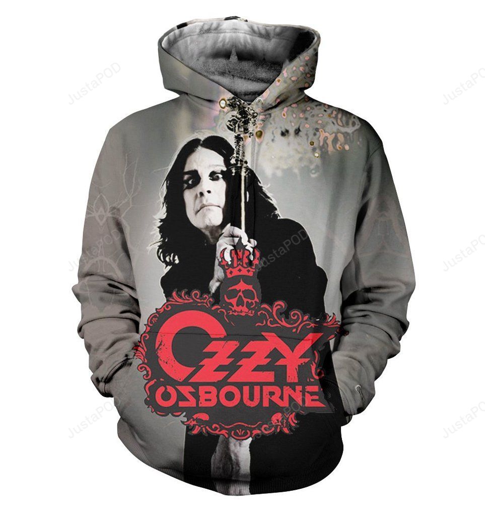 Ozzy Osbourne Style 2 3d Hoodie