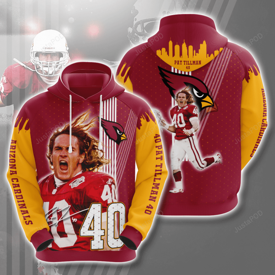 Pat Tillman Arizona Cardinals Men And Women 3d Hoodie Shirt