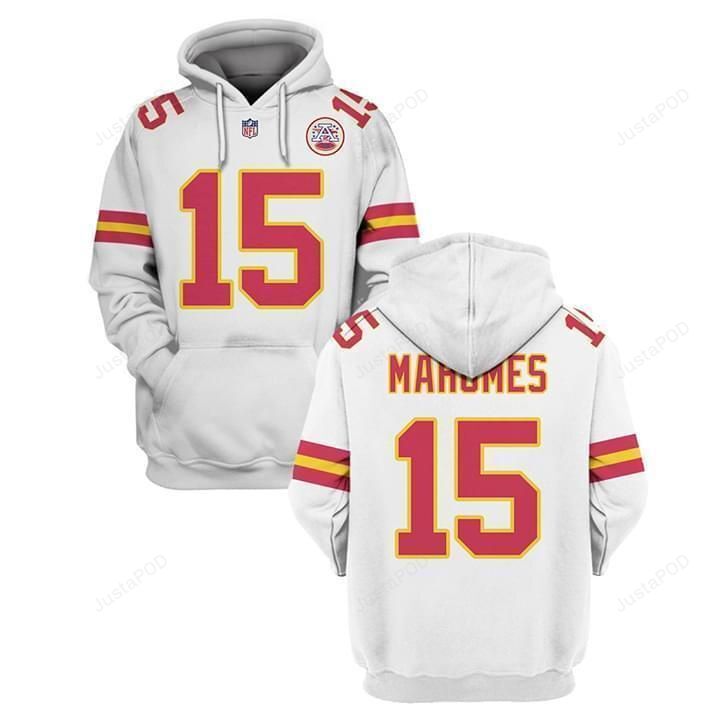 Patrick Mahomes 15 Kansas City Chiefs For Nfl Fan 3d Full Over Print Hoodie