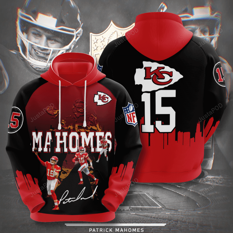 Patrick Mahomes Ii Kansas City Chiefs Men And Women 3d Hoodie Kansas City Chiefs 3d Shirt