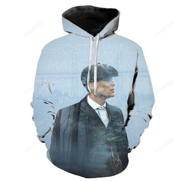 Peaky Blinder 3d All Over Printed Hoodie Zip- Up Hoodie