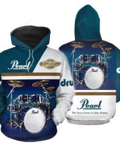 Pearl Drum Set 3d All Over Print Hoodie Zip-up Hoodie