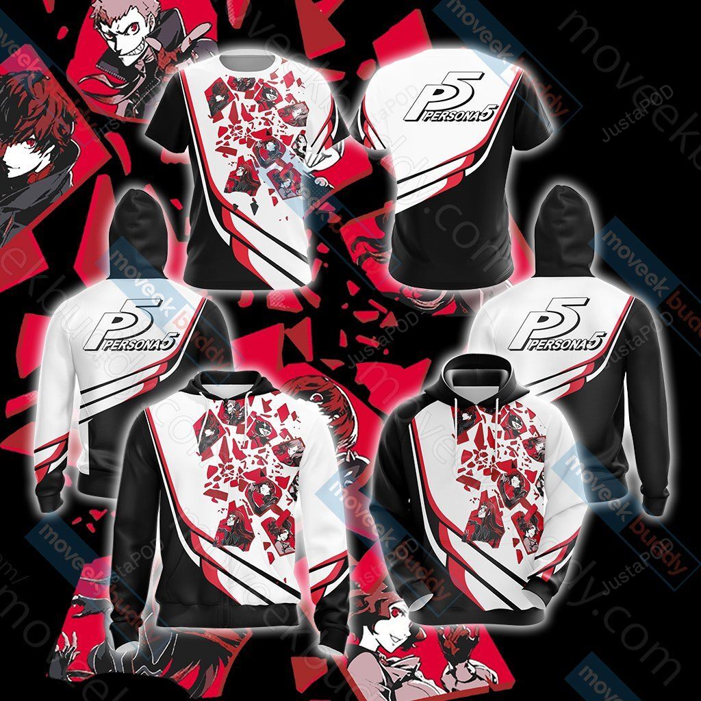 Persona 5 3d All Over Print Hoodie Zip-up Hoodie-trungten-nr0lp