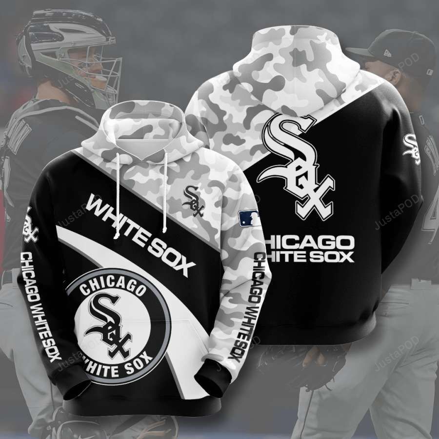 Personalized Chicago White Sox Custom Name 3d All Over Print Hoodie