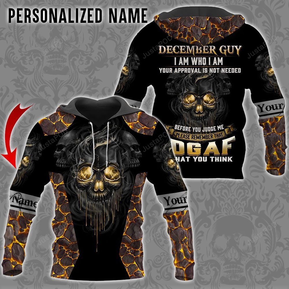 Personalized December Girl Custom Name 3d All Over Print Hoodie Zip-up Hoodie-trungten-hu2rp