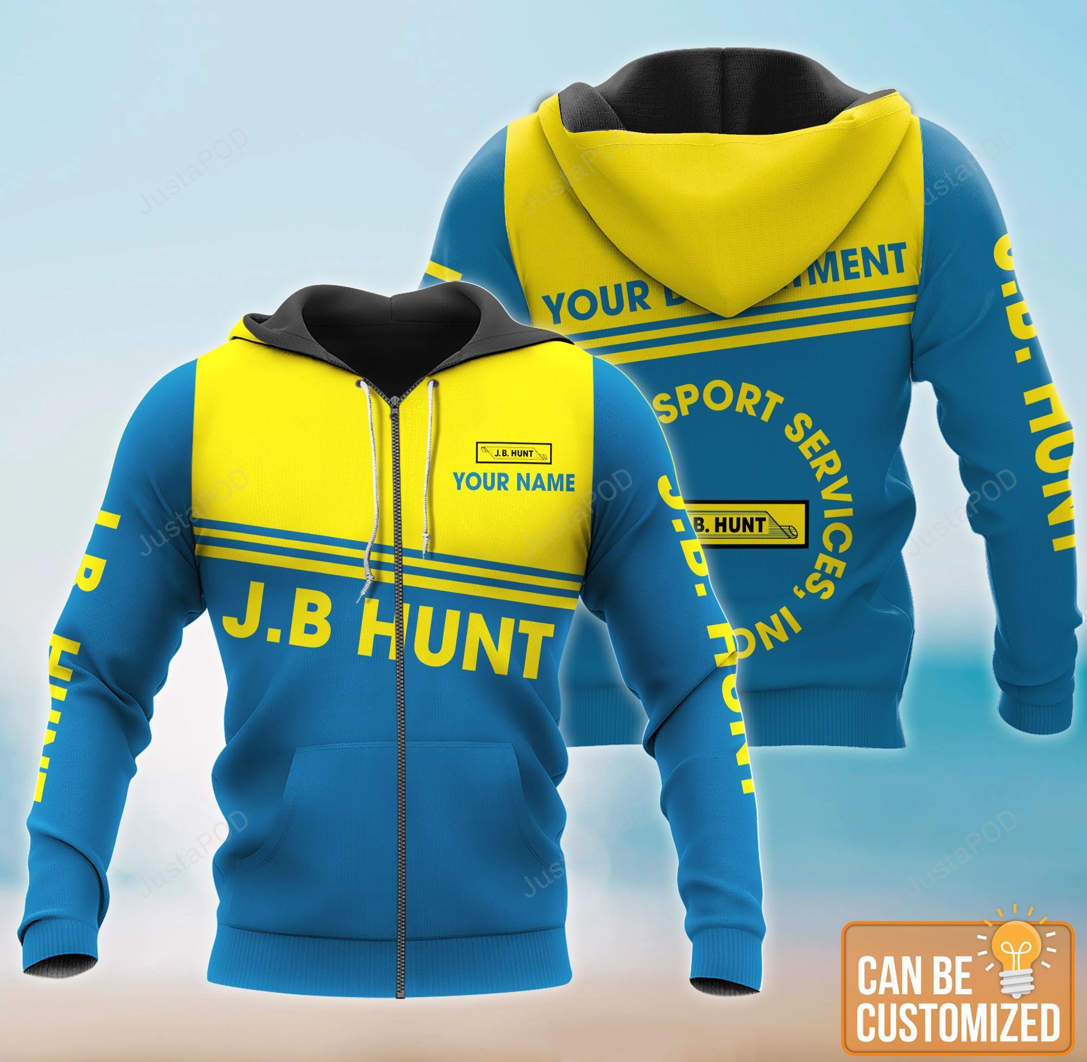 Personalized Jbhunt Inc 3d Hoodie 3d All Over Print Hoodie