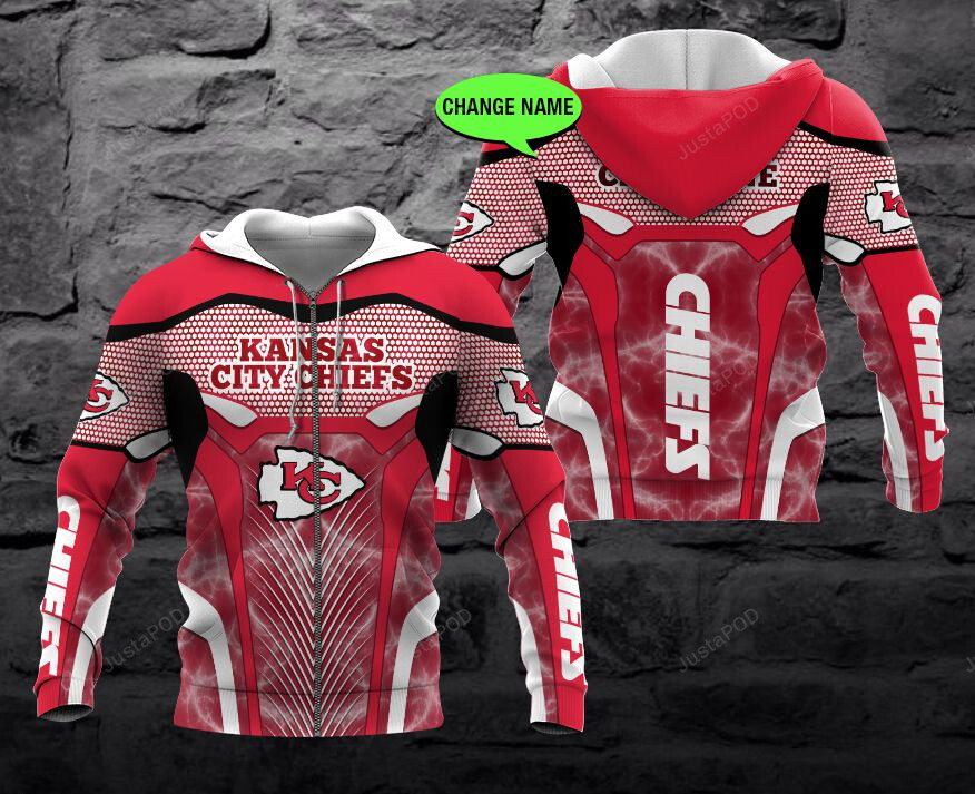 Personalized Kansas City Chiefs Custom 3d All Over Print Hoodie-trungten-5lo3w