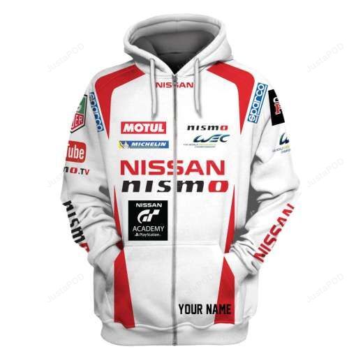 Personalized Nissan Nismo Racing Team Custom 3d All Over Print Hoodie Zip-up Hoodie