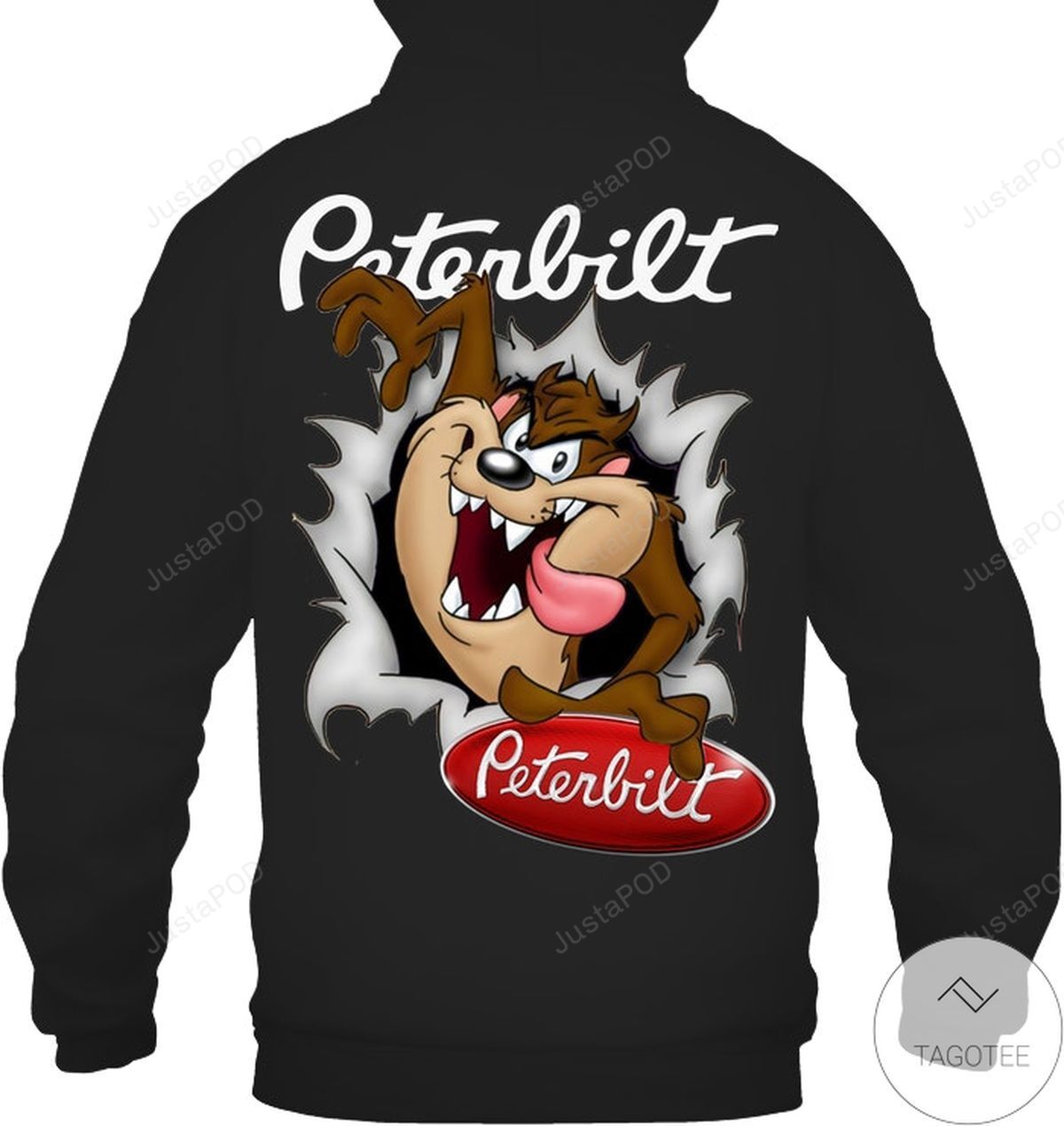 Peterbilt Looney Tunes Tasmanian Devil 3d All Over Print Hoodie Zip-up Hoodie