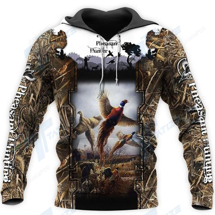 Pheasant Hunter 3d All Over Print Hoodie Zip-up Hoodie