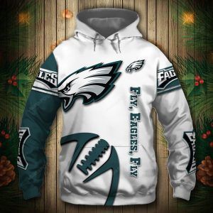 Philadelphia Eagles 3d All Over Print Hoodie Zip-up Hoodie-trungten-cafja