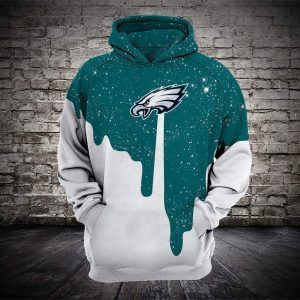 Philadelphia Eagles 3d All Over Print Hoodie Zip-up Hoodie-trungten-kq8xc