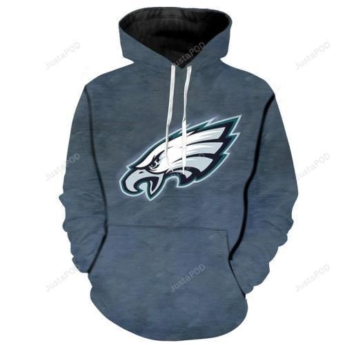 Philadelphia Eagles 3d All Over Print Hoodie Zip-up Hoodie