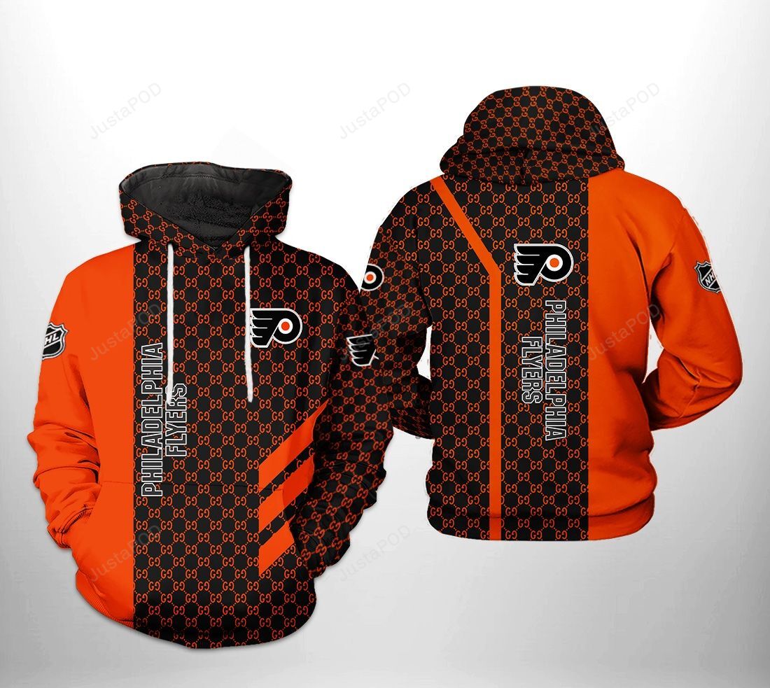 Philadelphia Flyers Nhl 3d All Over Print Hoodie Zip-up Hoodie