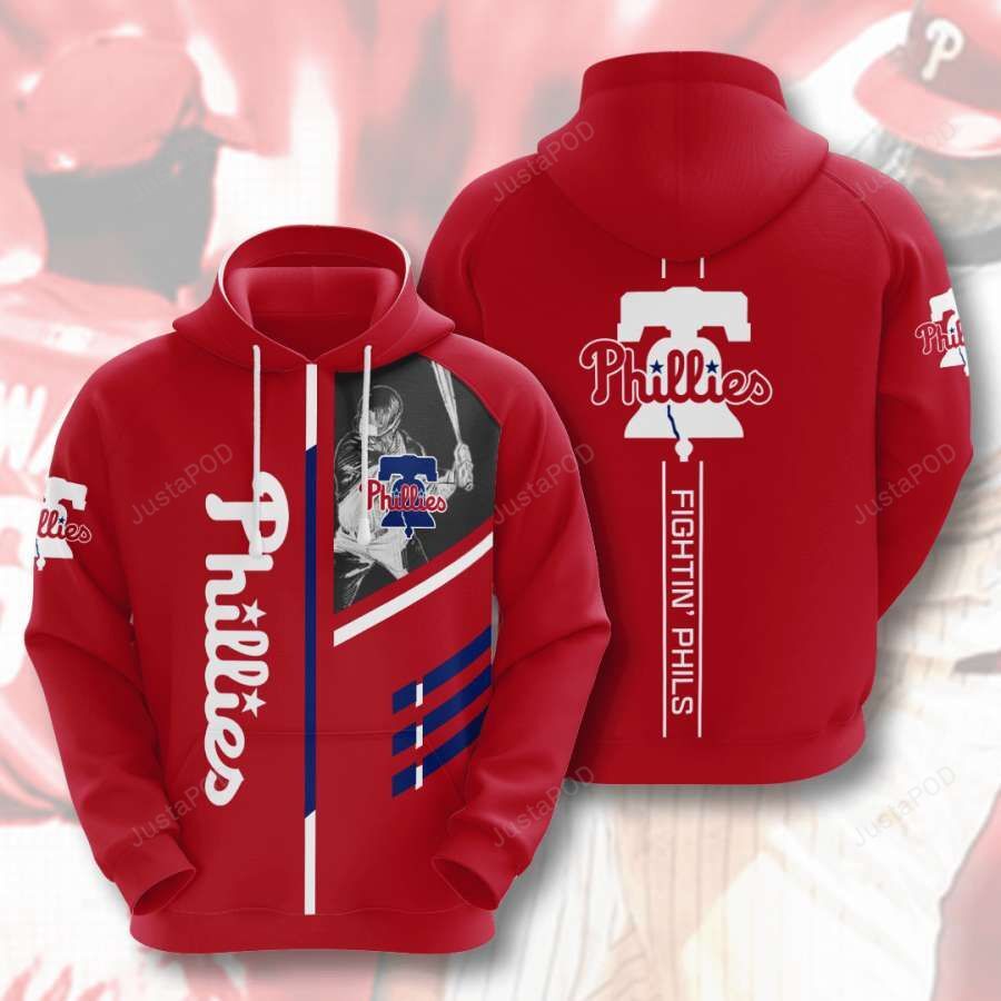 Philadelphia Phillies 3d All Over Print Hoodie Zip-up Hoodie-trungten-irvhd