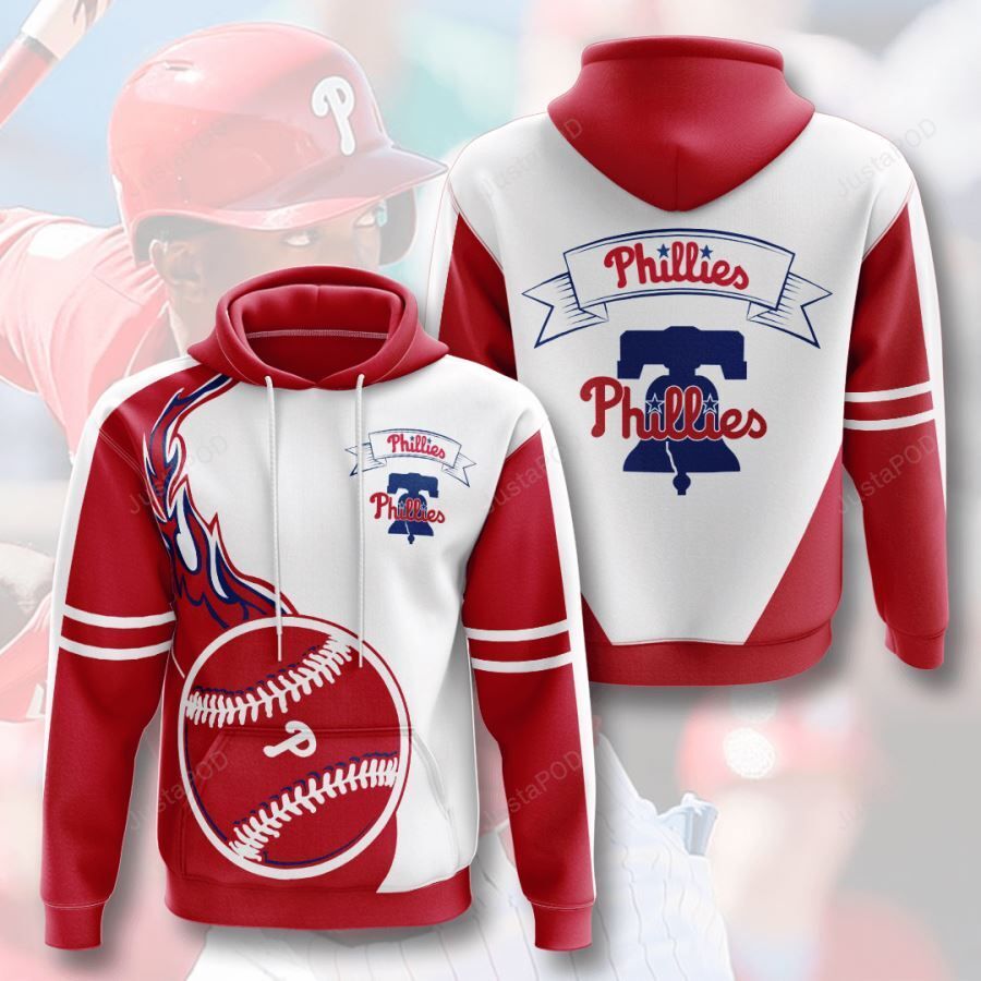 Philadelphia Phillies 3d All Over Print Hoodie Zip-up Hoodie-trungten-l1zaa