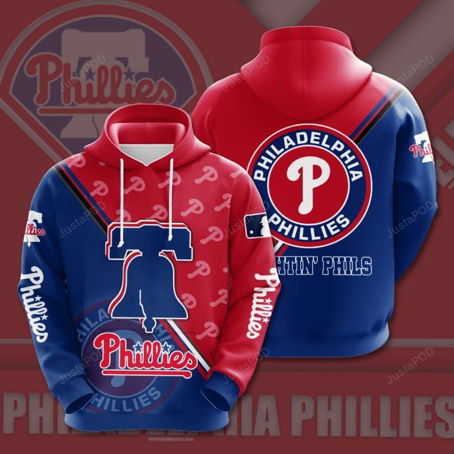 Philadelphia Phillies 3d All Over Print Hoodie Zip-up Hoodie-trungten-pf74s