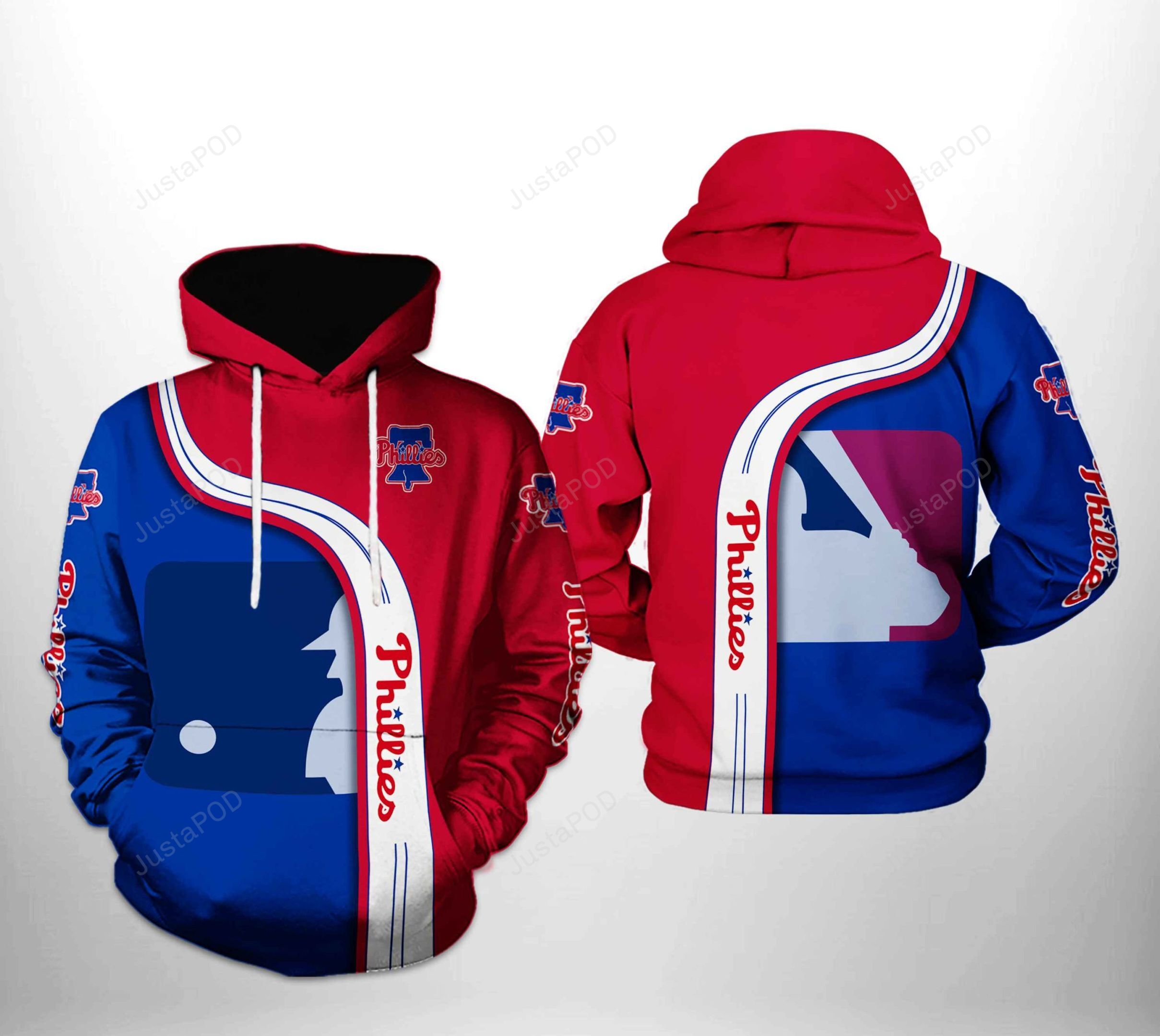 Philadelphia Phillies Mlb Team 3d All Over Print Hoodie Zip-up Hoodie