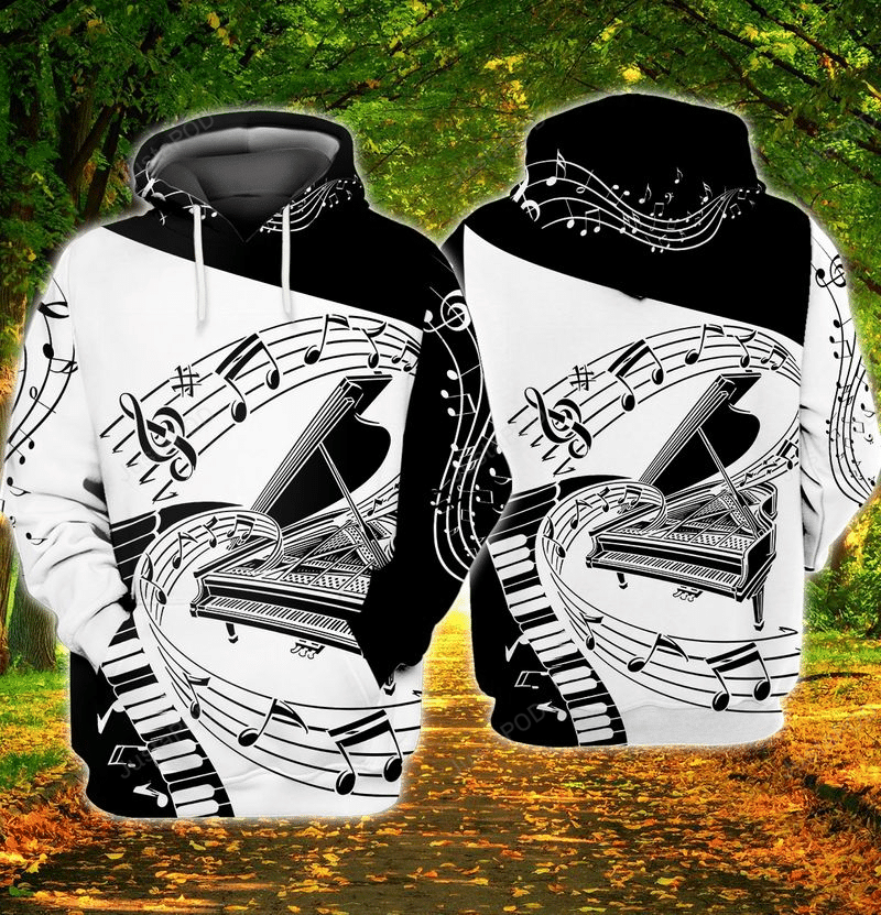 Piano Feeling Music 3d All Print Hoodie Zip- Up Hoodie