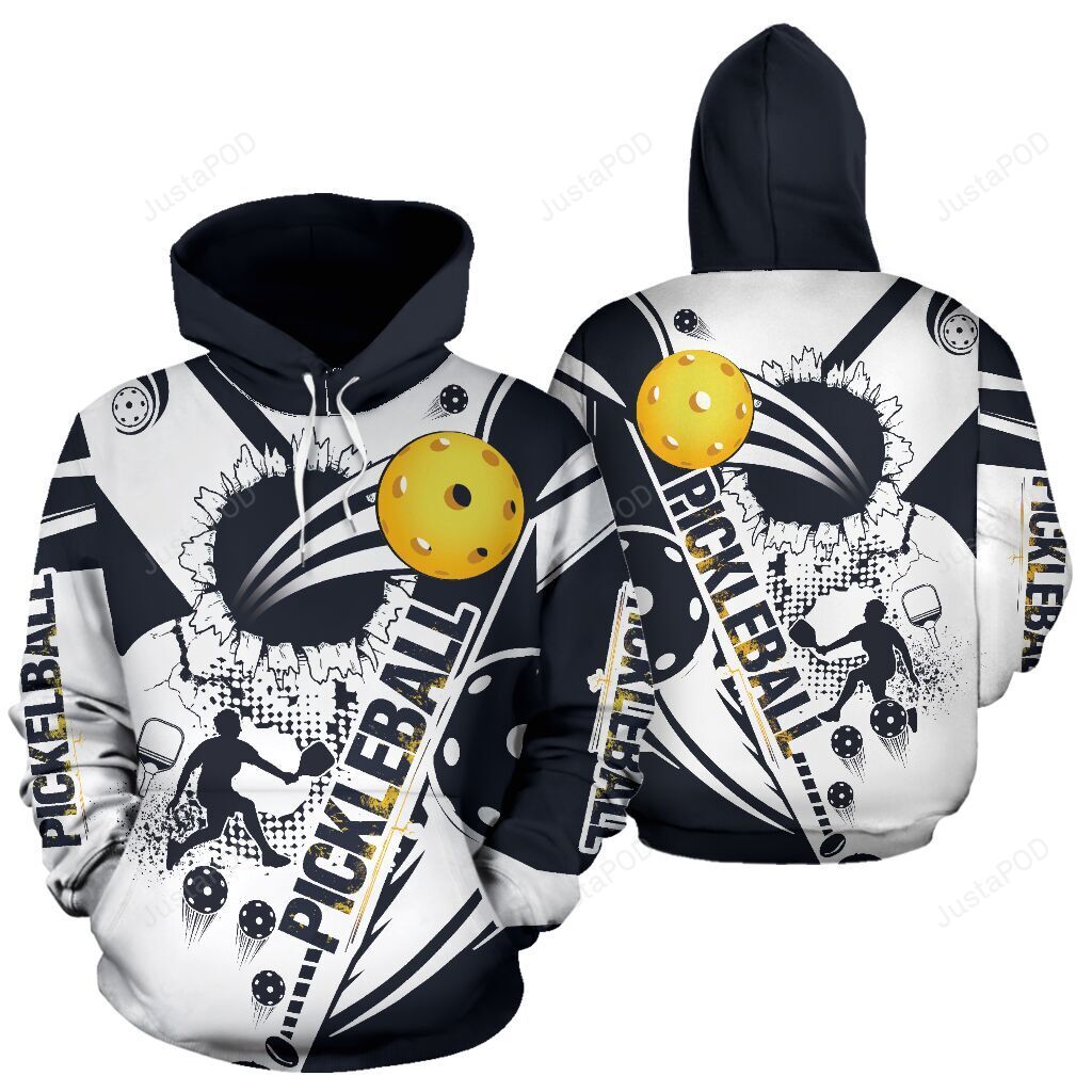 Pickleball 3d All Over Print Hoodie Zip-up Hoodie