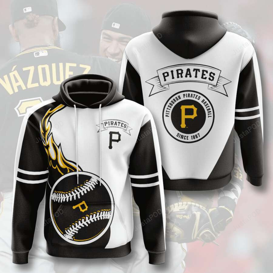 Pittsburgh Pirates 3d All Over Print Hoodie Zip-up Hoodie-trungten-2jsp7