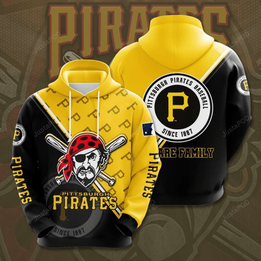 Pittsburgh Pirates 3d All Over Print Hoodie Zip-up Hoodie-trungten-aveh8