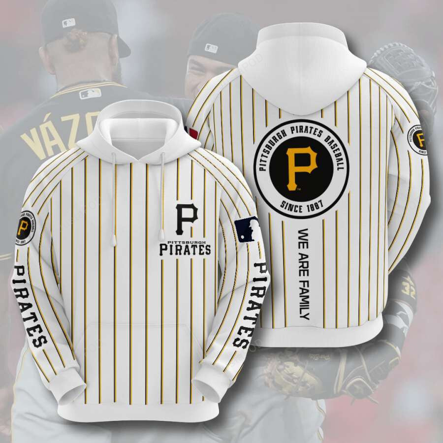 Pittsburgh Pirates 3d All Over Print Hoodie Zip-up Hoodie-trungten-xl8xv