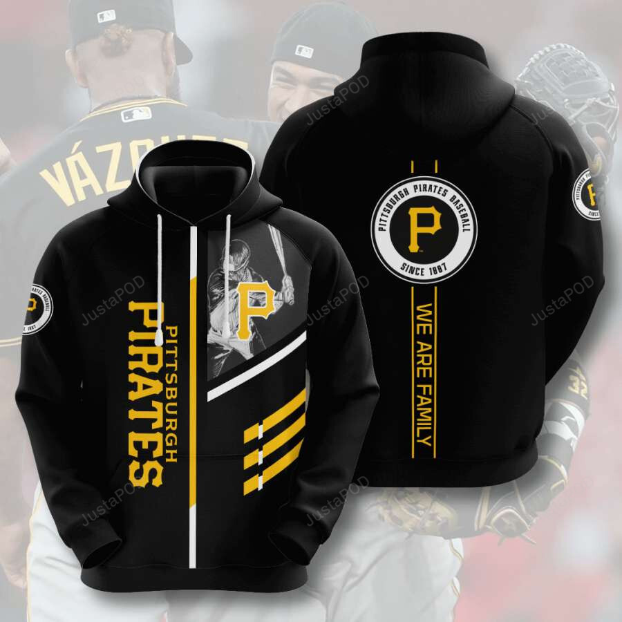 Pittsburgh Pirates 3d All Over Print Hoodie Zip-up Hoodie-trungten-znu5o