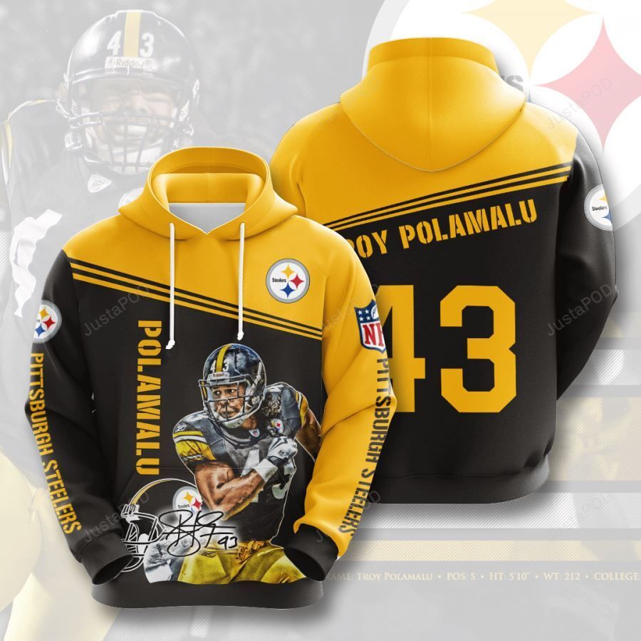 Pittsburgh Steelers 3d All Over Print Hoodie-trungten-fwo7h