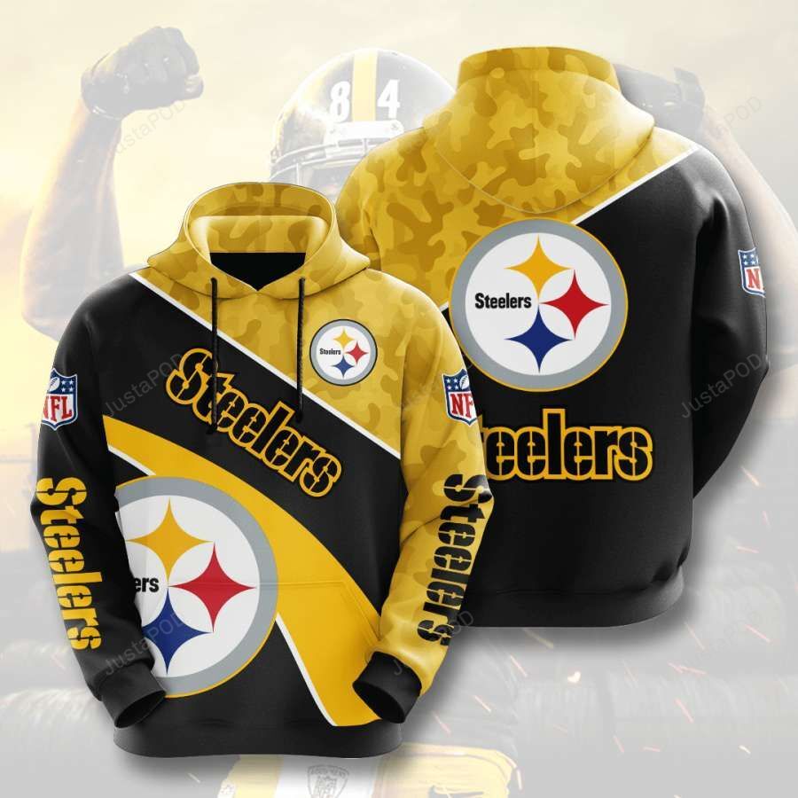 Pittsburgh Steelers 3d All Over Print Hoodie-trungten-jpm7t