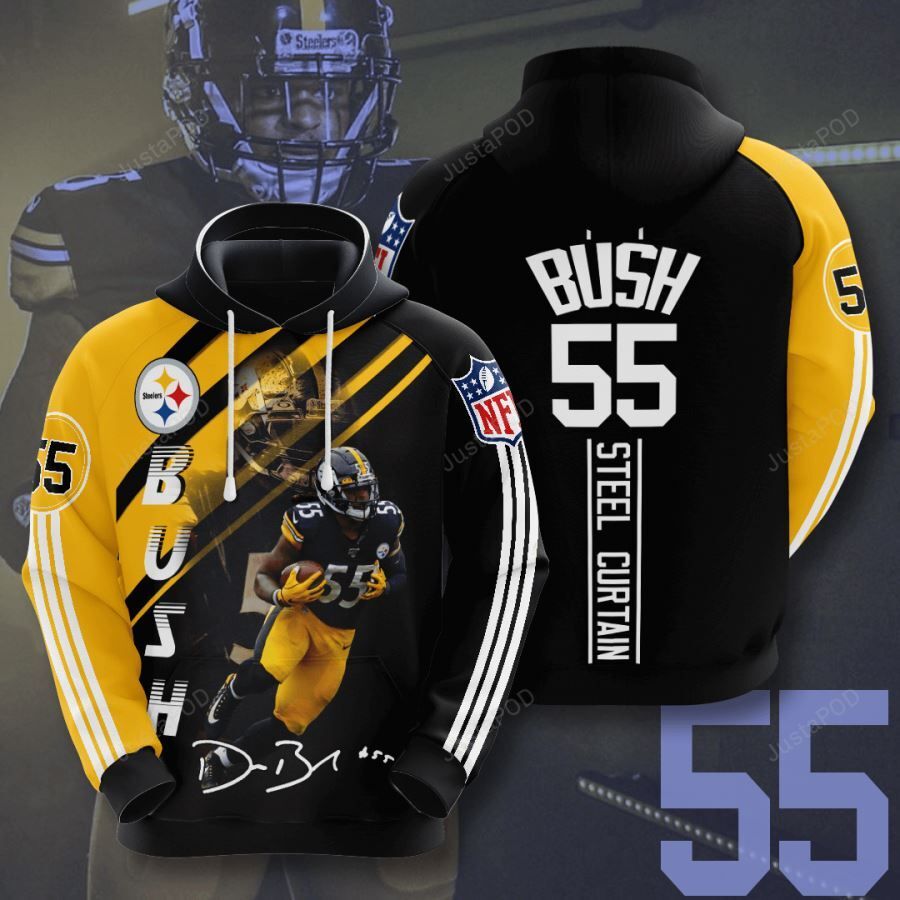 Pittsburgh Steelers 3d All Over Print Hoodie-trungten-kmr0h