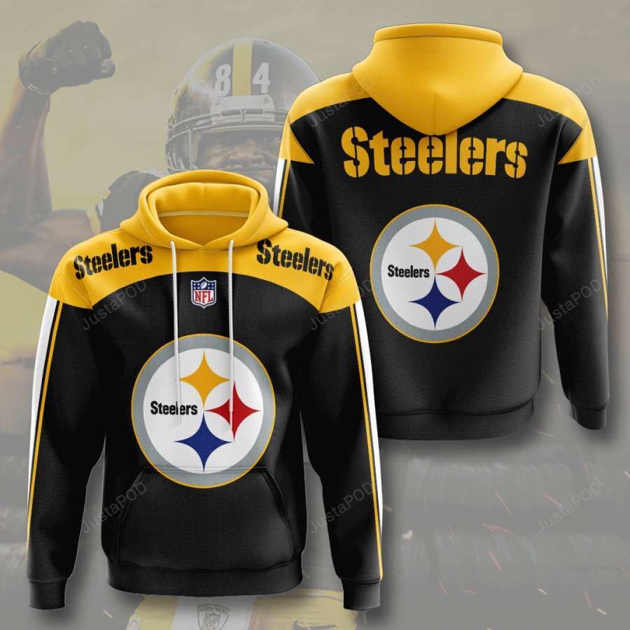 Pittsburgh Steelers 3d All Over Print Hoodie-trungten-s4l4u