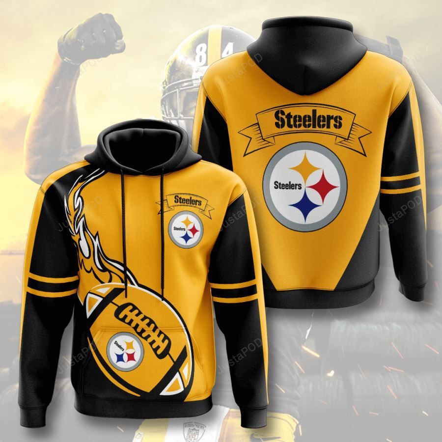 Pittsburgh Steelers 3d All Over Print Hoodie-trungten-ud3wr