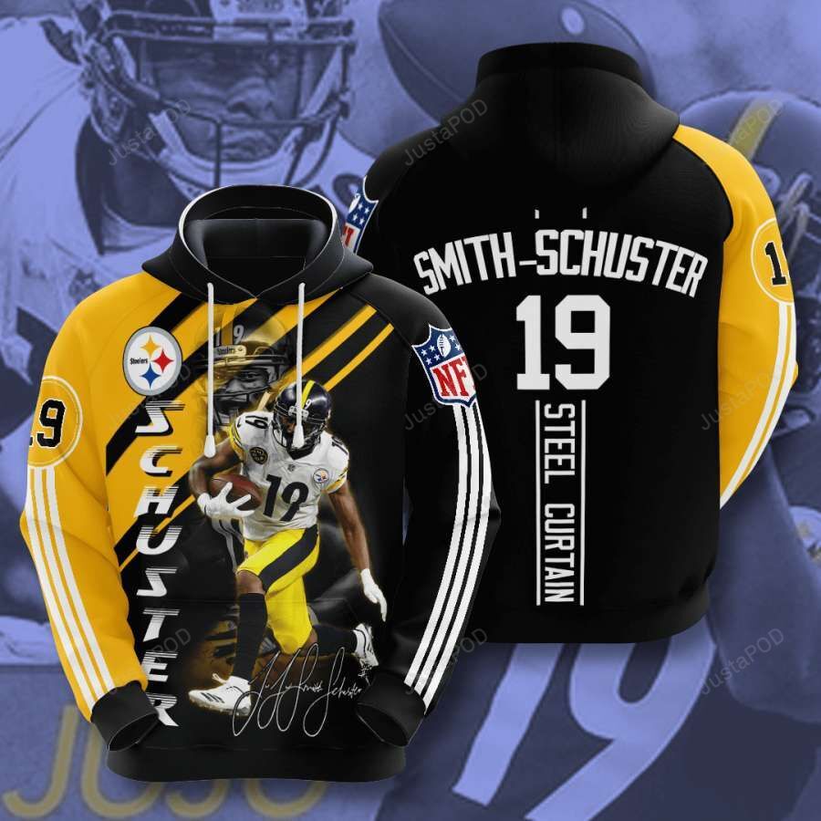 Pittsburgh Steelers 3d All Over Print Hoodie Zip-up Hoodie-trungten-dlouo