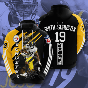 Pittsburgh Steelers 3d All Over Print Hoodie Zip-up Hoodie-trungten-eus9m