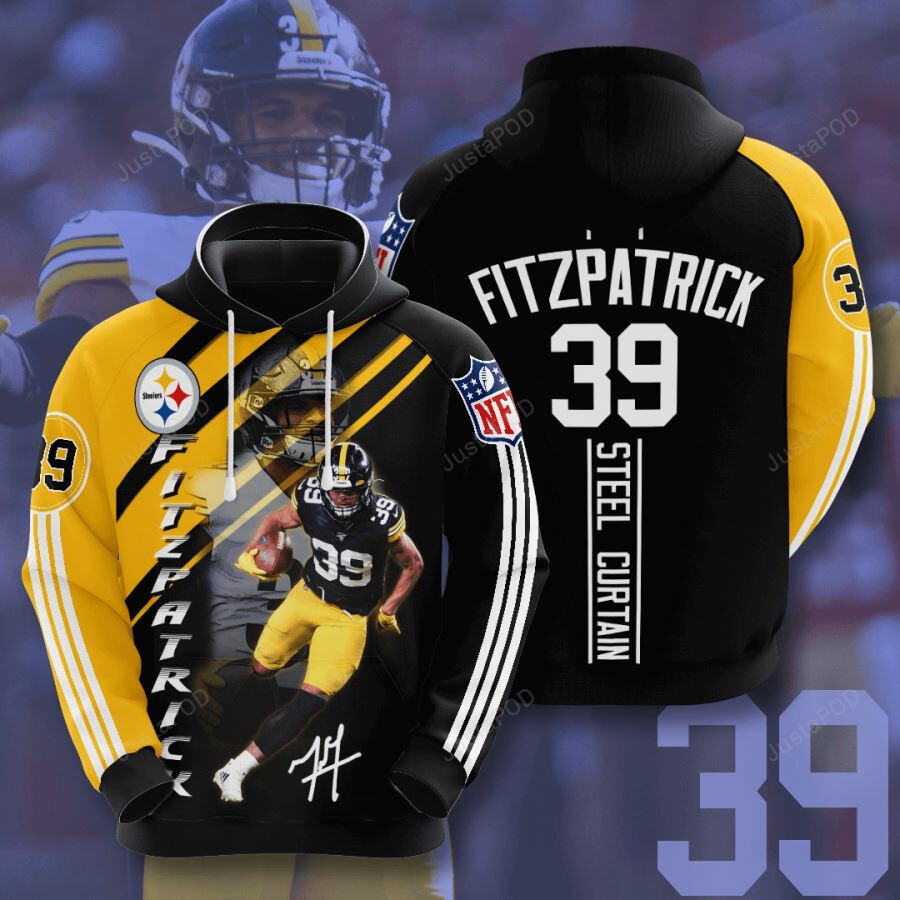 Pittsburgh Steelers 3d All Over Print Hoodie Zip-up Hoodie-trungten-gz3b8