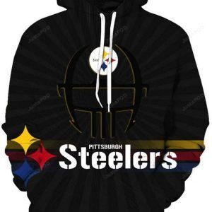 Pittsburgh Steelers 3d All Over Print Hoodie Zip-up Hoodie-trungten-leaj0