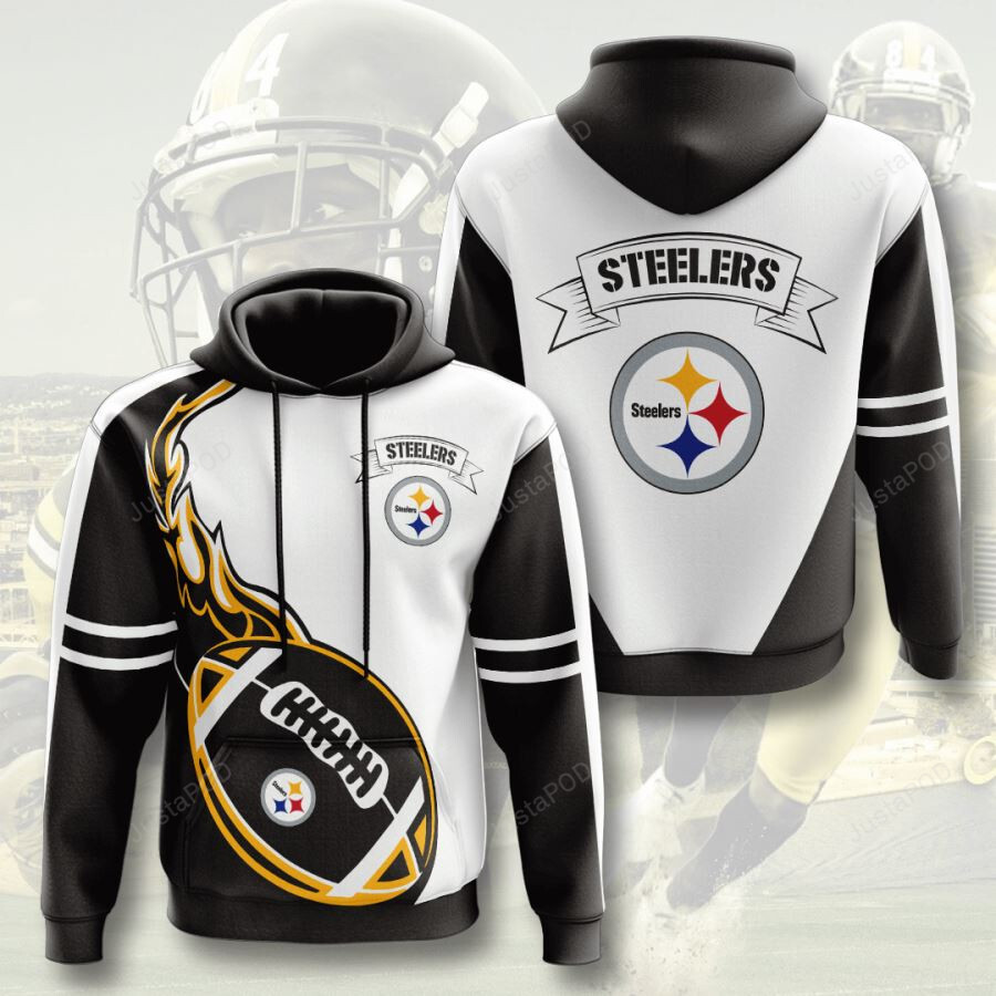 Pittsburgh Steelers 3d All Over Print Hoodie Zip-up Hoodie-trungten-loqqq