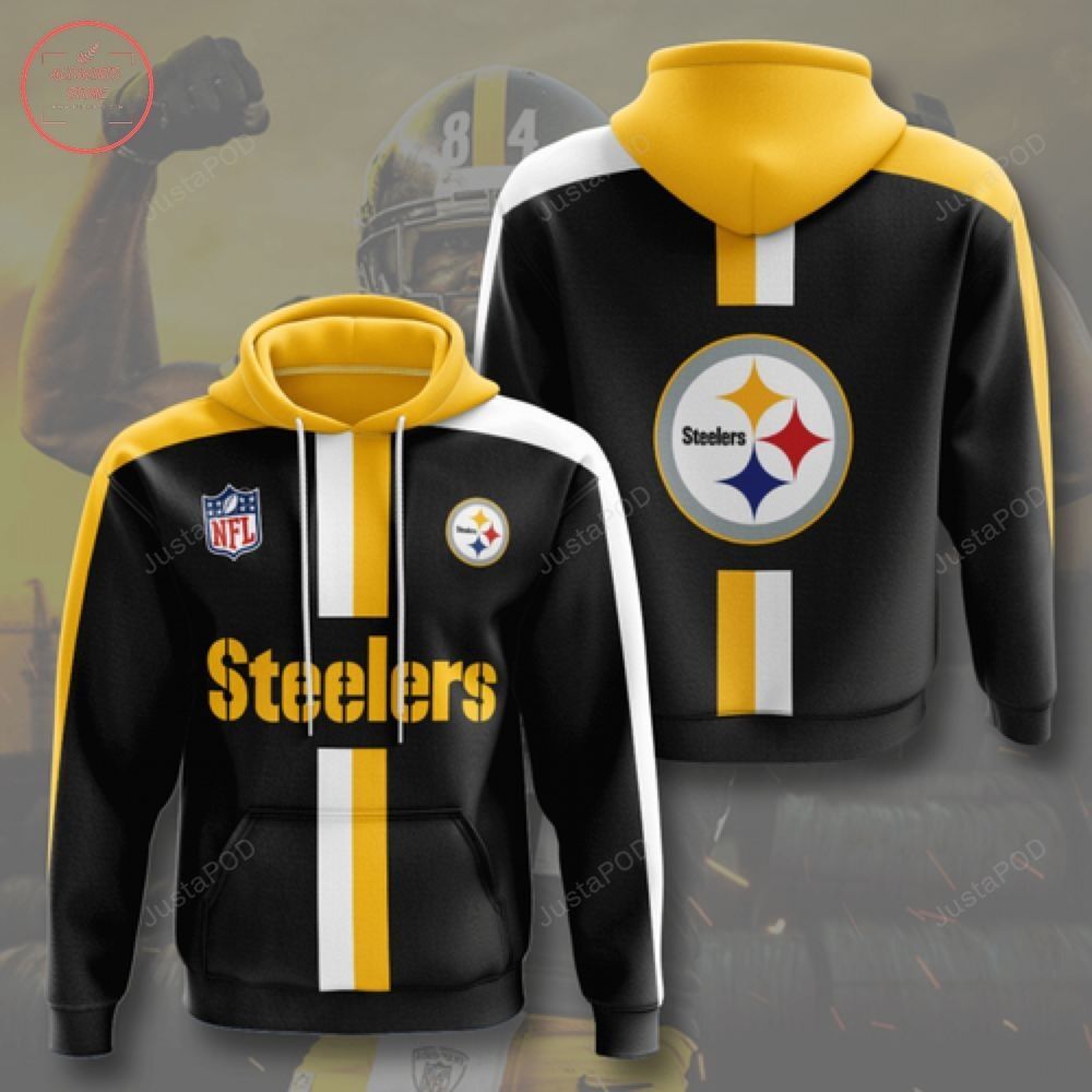 Pittsburgh Steelers 3d All Over Print Hoodie Zip-up Hoodie-trungten-mvscc