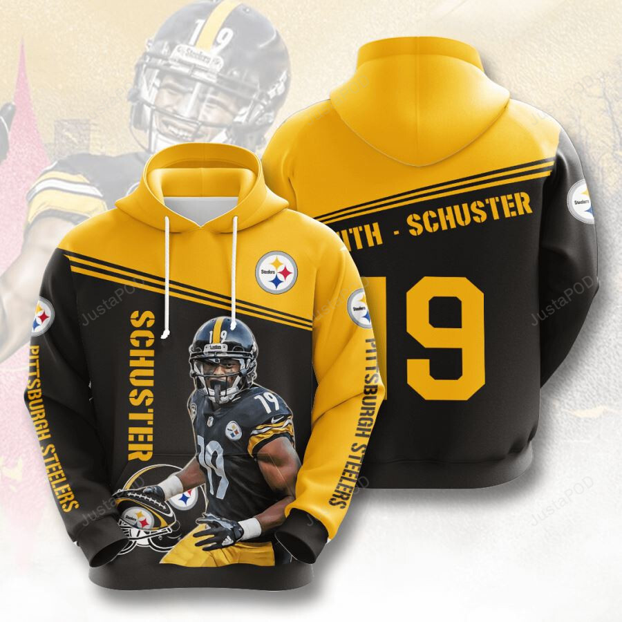 Pittsburgh Steelers 3d All Over Print Hoodie Zip-up Hoodie-trungten-nx7l9